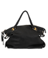 Larged Braided Handle Hobo, front view